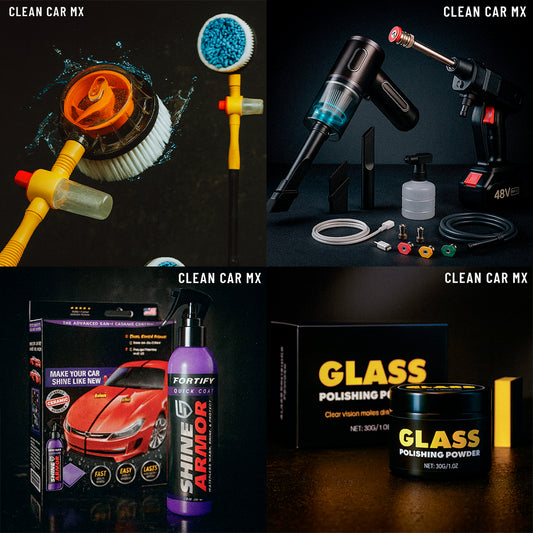 Paquete Clean Car MX – Experiencia Completa